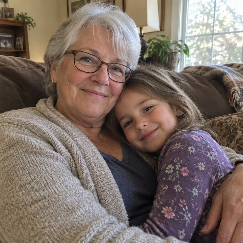 2. Hug Your Grandchildren Without a Second Thought