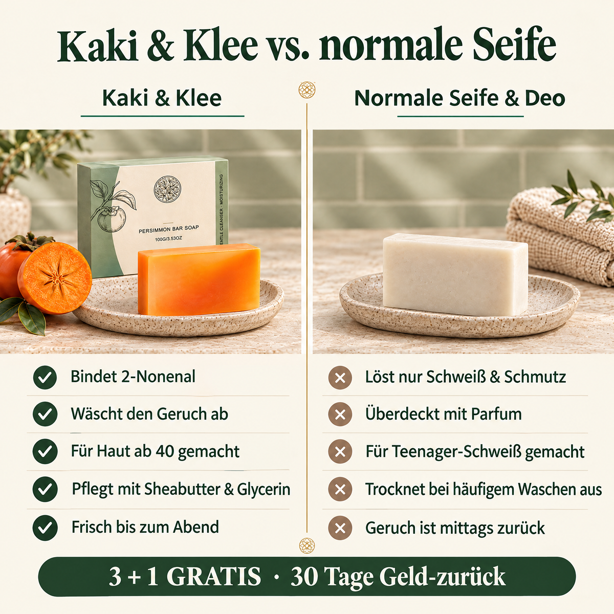 Die Kaki-Seife